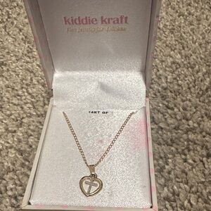 Kiddie Kraft 14KT Gold Filled Heart Necklace